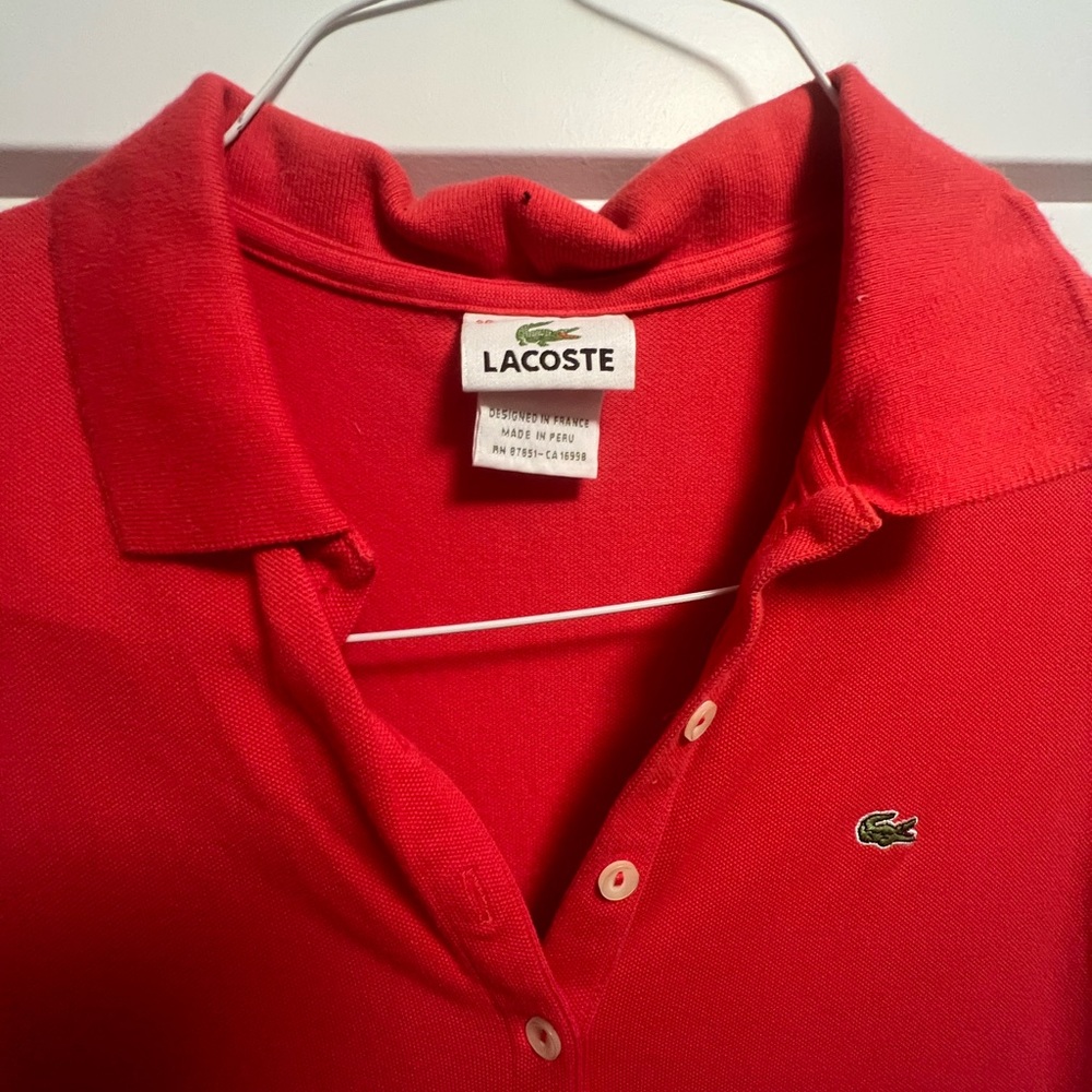 Lacoste polo dress from 2003